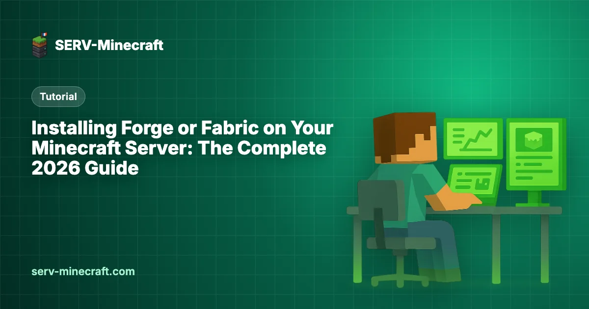 Installing Forge or Fabric on Your Minecraft Server: The Complete 2026 Guide