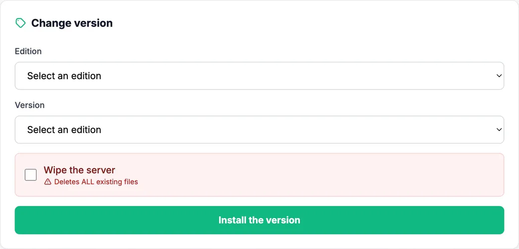 1-click installation