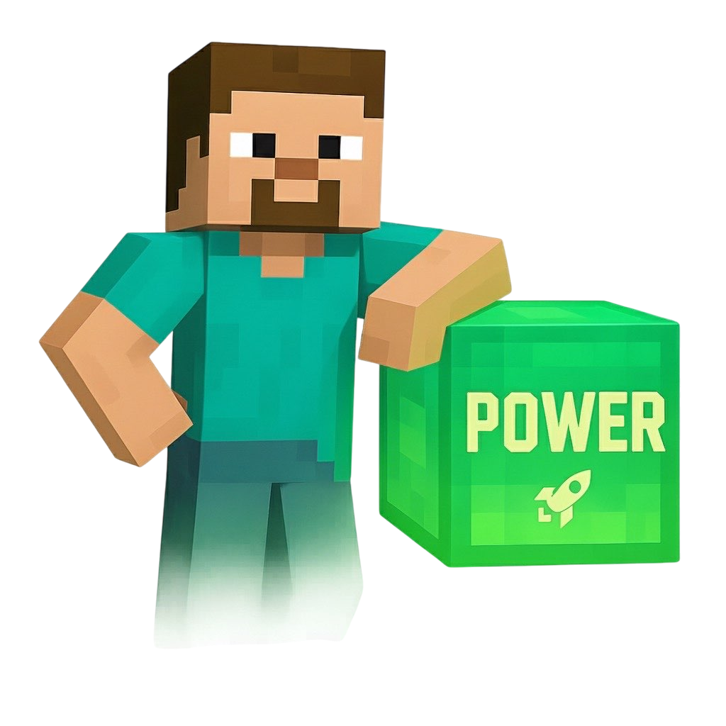 Steve Minecraft - Offre Power